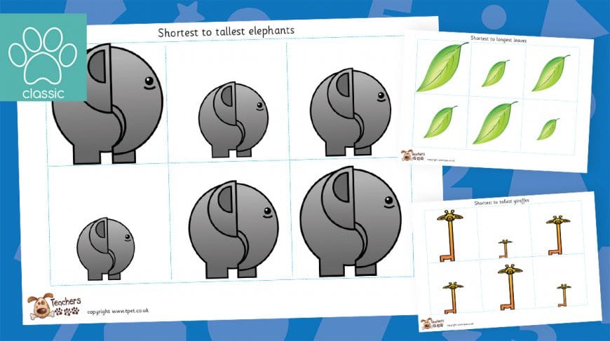 tallest to shortest sorting