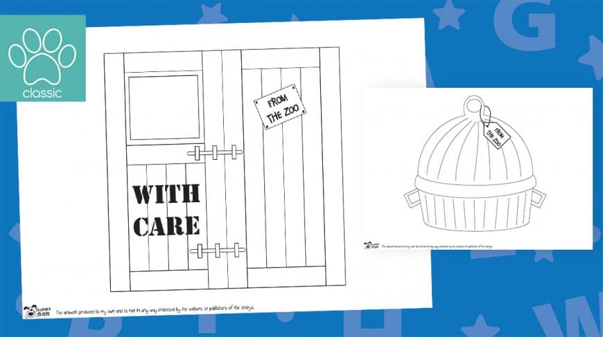 dear zoo colouring pages