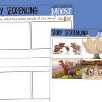 Early Years The Most Magnificent Moose Story Sequencing