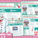 The Snowman Olympics Lesson Plans | 1, 2, 3, 4, 5 | Week 10 Autumn Reception Maths