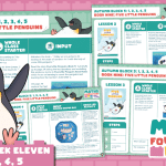 Five Little Penguins Lesson Plans | 1, 2, 3, 4, 5 | Week 11 | Reception Autumn Maths
